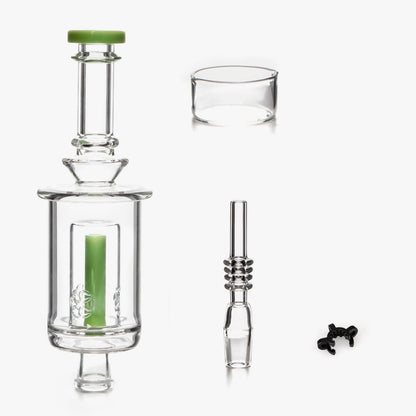 Seed Of Life Perc Glass Nectar Straw