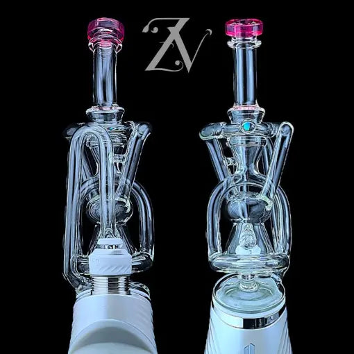 Superior Tricycler Puffco Peak Attachment by Iridescent Glass