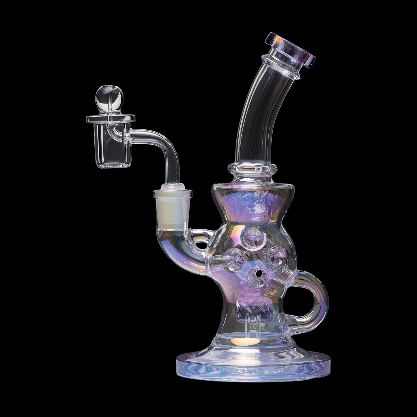 8.5" Swiss Incycler - Iridescent