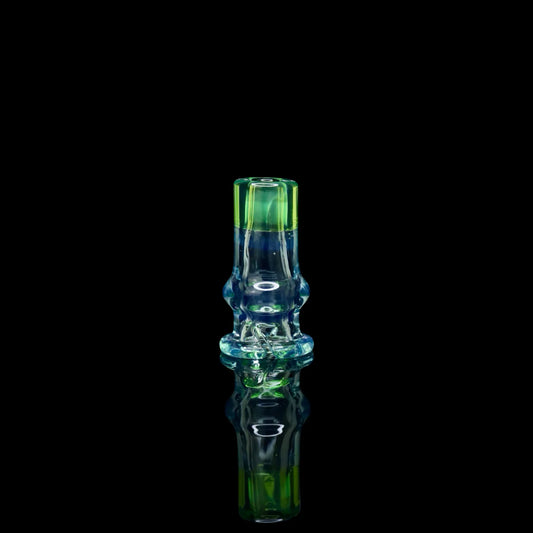 Two Tone Pivot Tip Mouthpiece by Tokr Glass