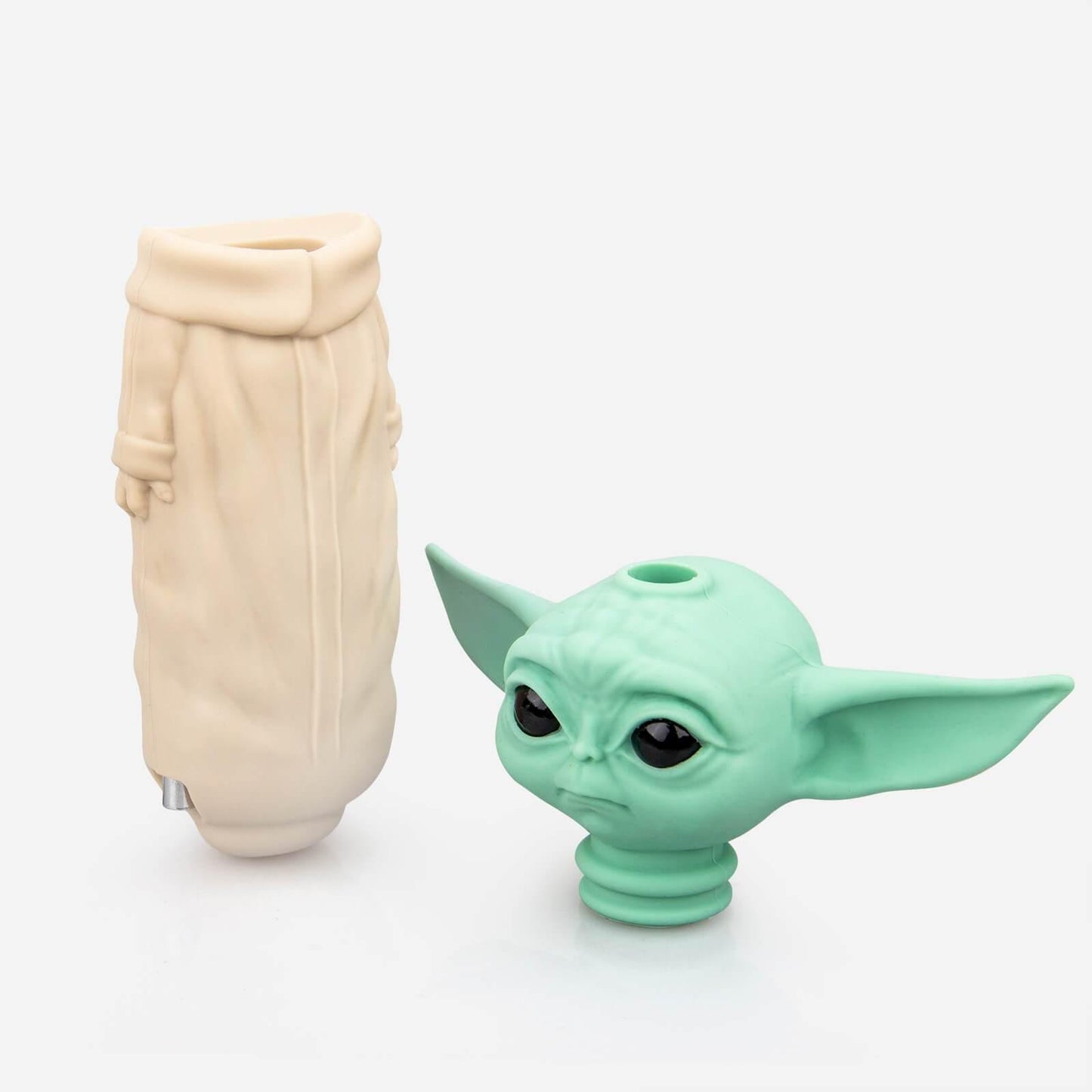 Baby Yoda Portable Silicone Hand Pipe