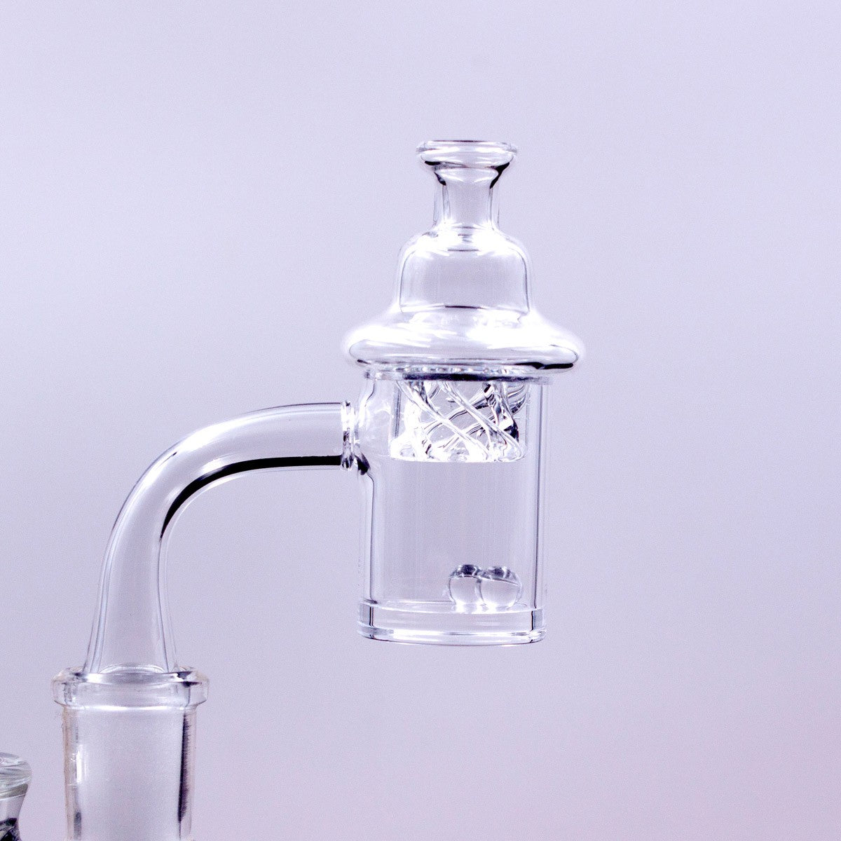 Quartz Banger Set with Spinning Carb Cap and Terp Pearls