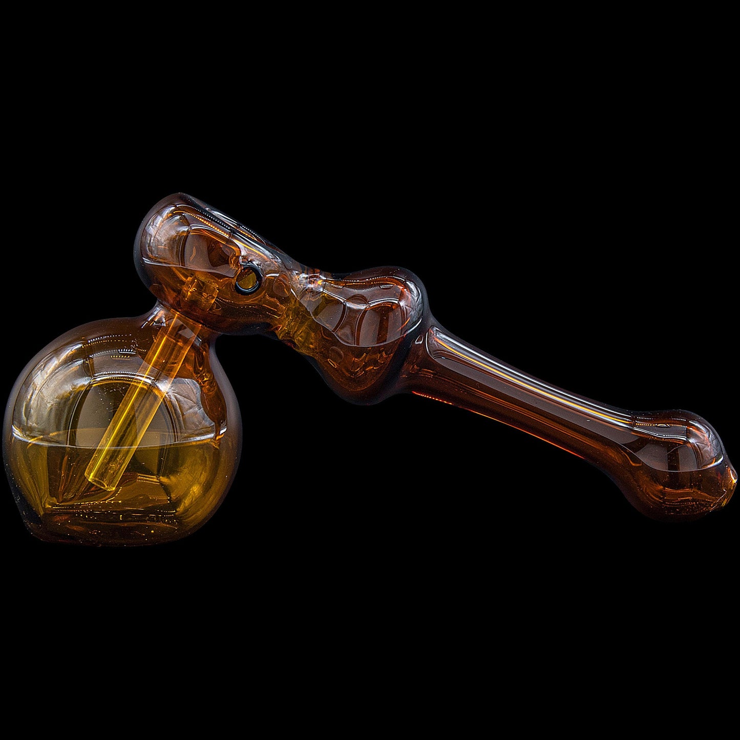 "Glass Hammer" Glass Hammer Bubbler Pipe (Various Colors)