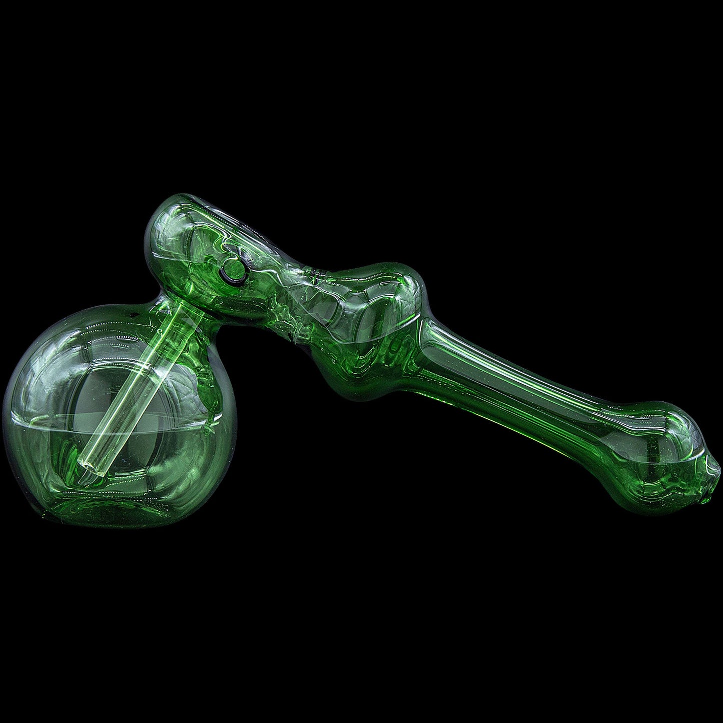 "Glass Hammer" Glass Hammer Bubbler Pipe (Various Colors)