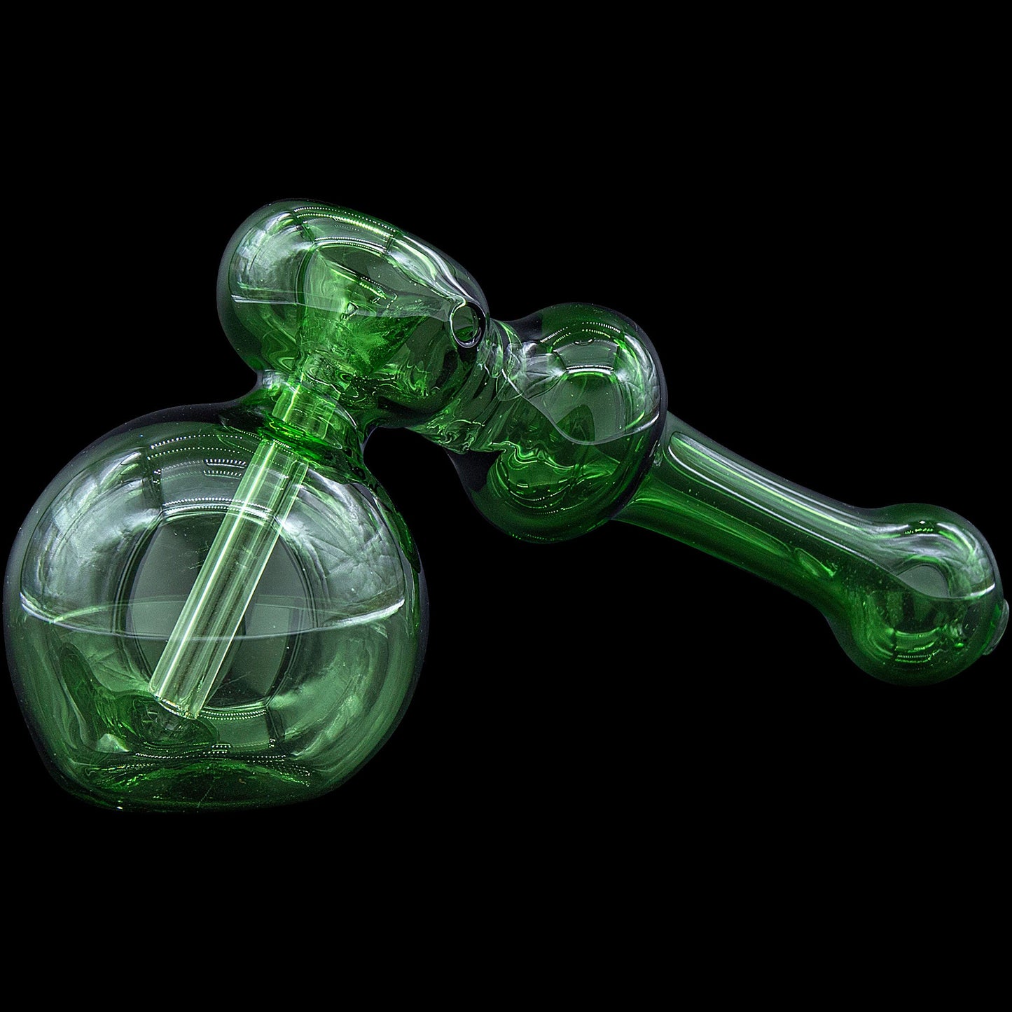 "Glass Hammer" Glass Hammer Bubbler Pipe (Various Colors)