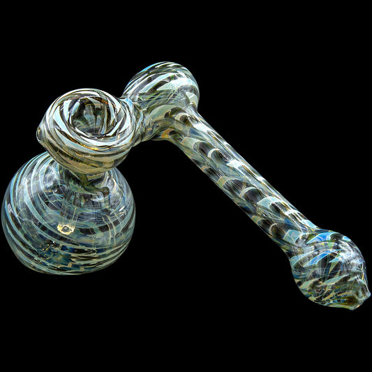 "Colored Sidecar" Fumed Sidecar Bubbler Pipe