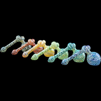 The "Colored Sidecar" Fumed Sidecar Bubbler Pipe (Various Colors)