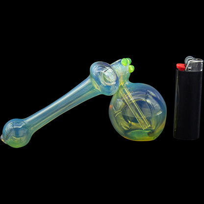 The "Silver Sidecar" Fumed Bubbler