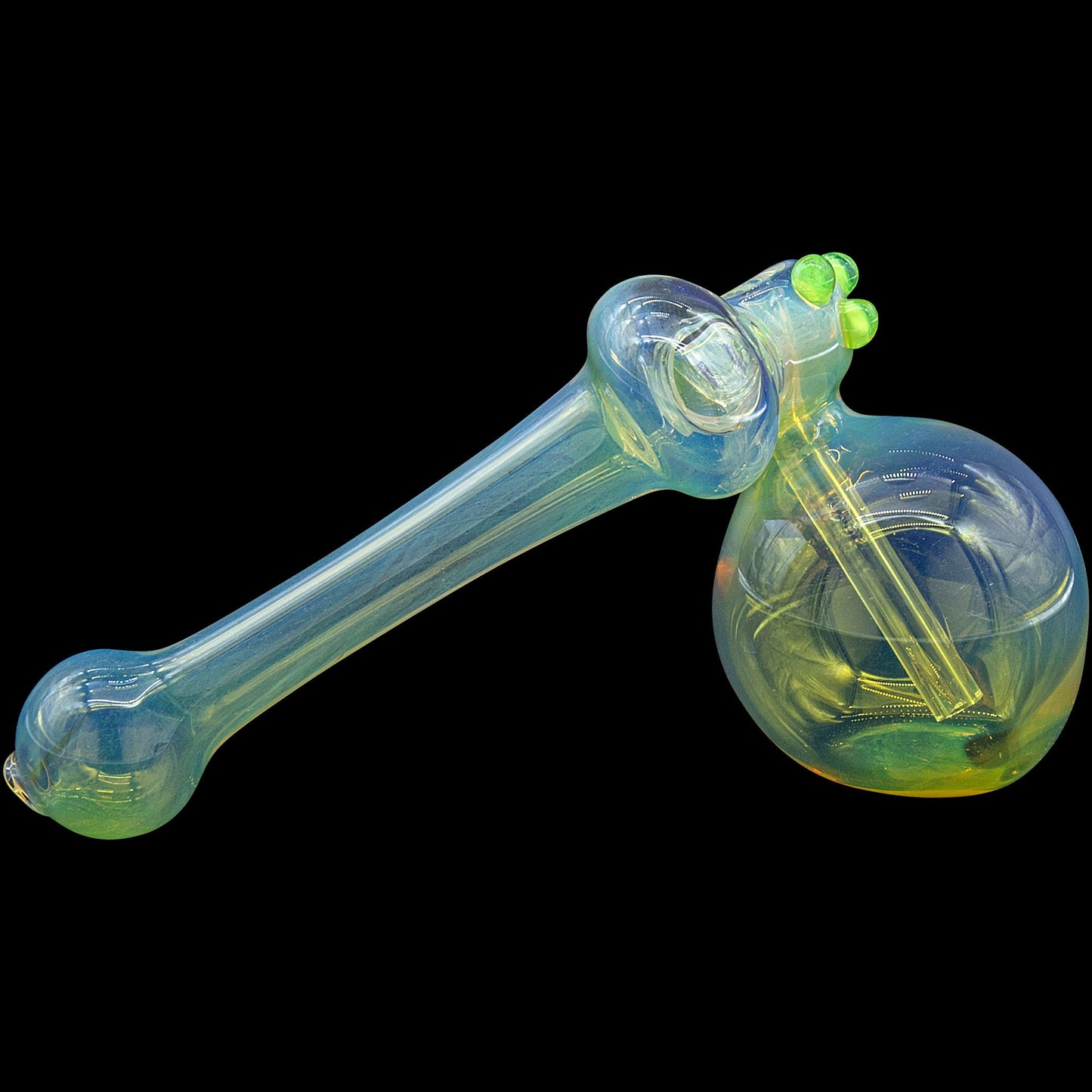 The "Silver Sidecar" Fumed Bubbler