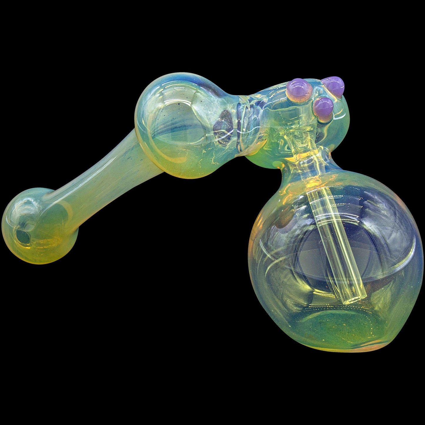 The "Silver Sidecar" Fumed Bubbler