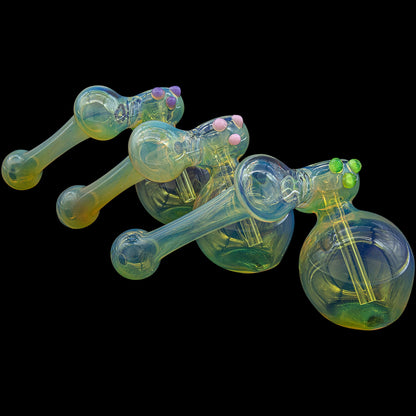 The "Silver Sidecar" Fumed Bubbler