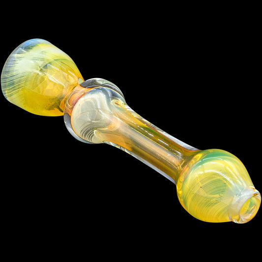 The "Chill Fumes" Silver Fumed Chillum