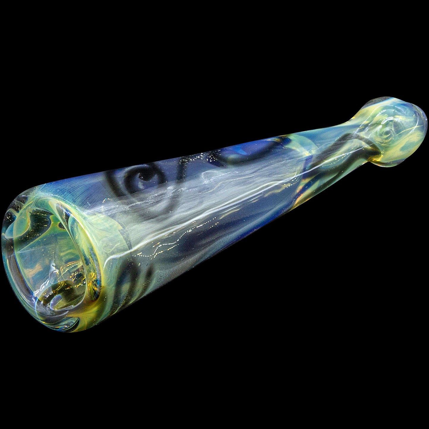 "Warrior Piper" Inside-Out Funnel Chillum Herb Pipe