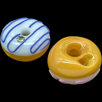 The "Frosted Donut" Glass Pipe