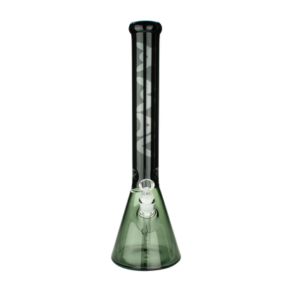 18" Color Float sleeve Beaker Bong