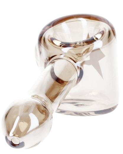 Gold Fumed Hammer Pipe-Gold-4in.