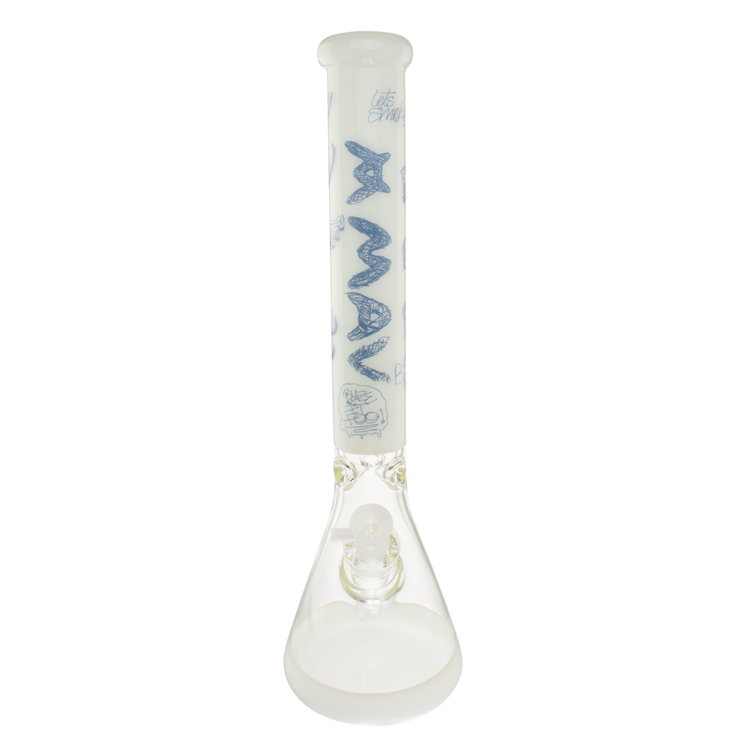 Doodle 18" Full Color Beaker Bong