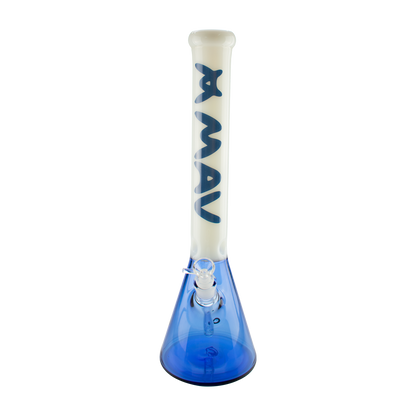 18" Color Float sleeve Beaker Bong