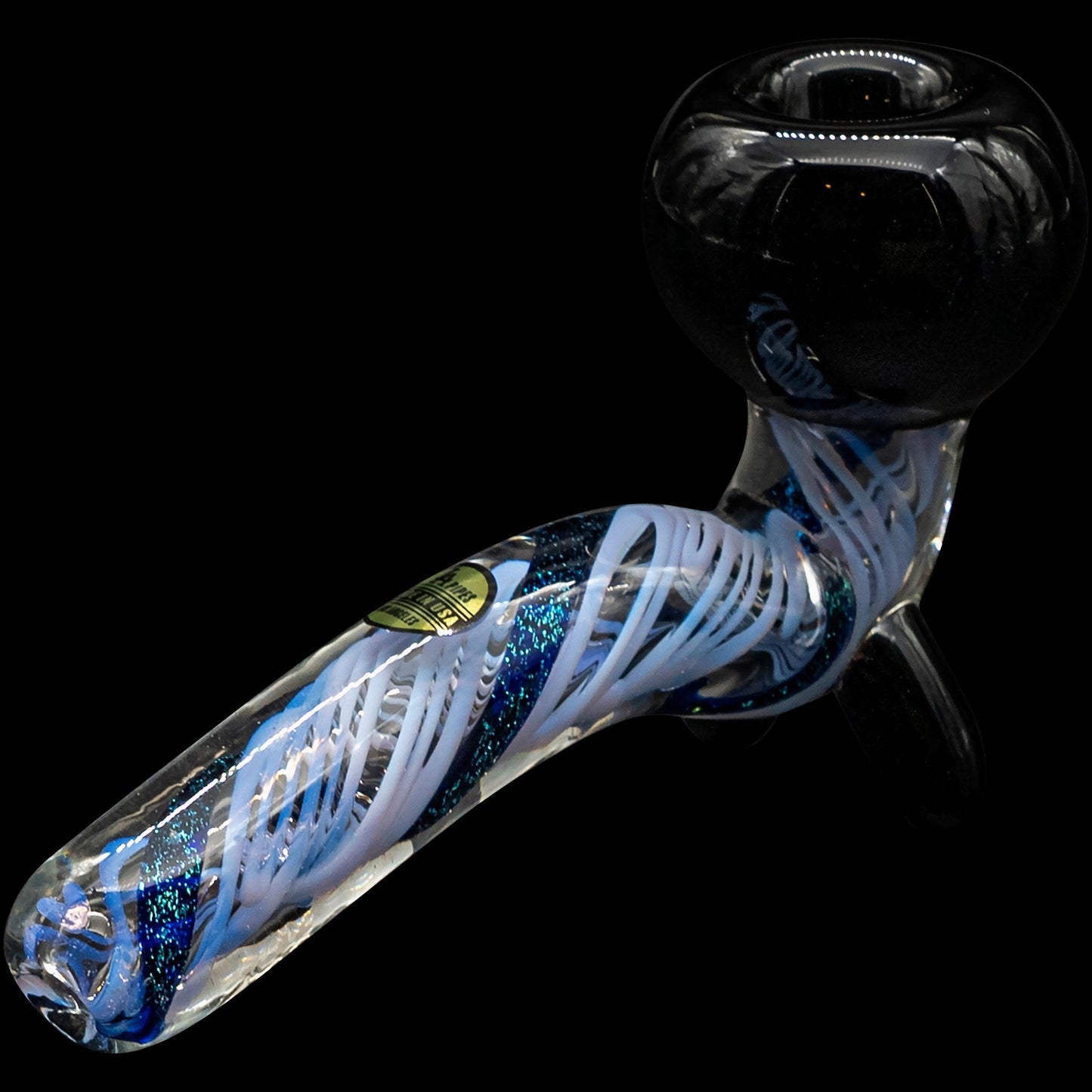 "Galactic Storm" Slime & Dichro Sherlock Pipe