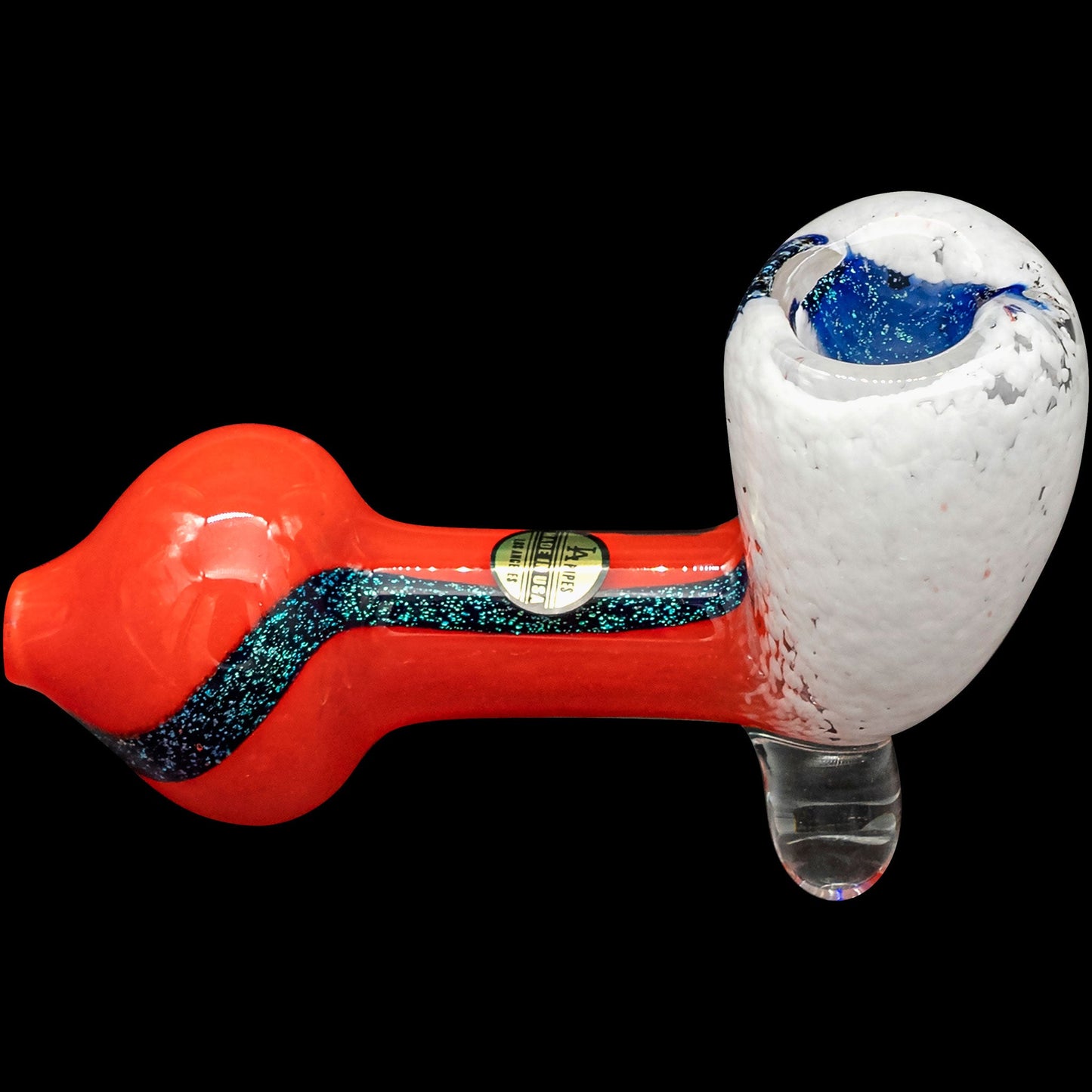 LA Pipes "Star Walker" Sitting Dichro Sherlock Pipe