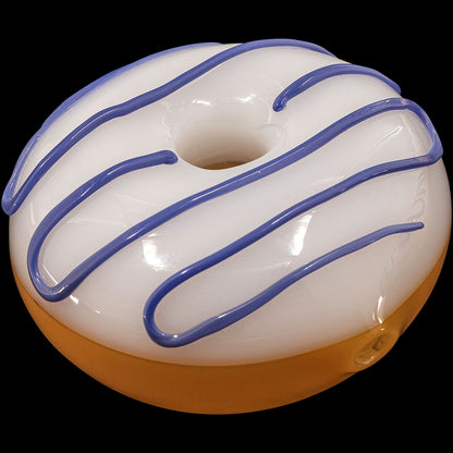 "Frosted Donut" Glass Pipe