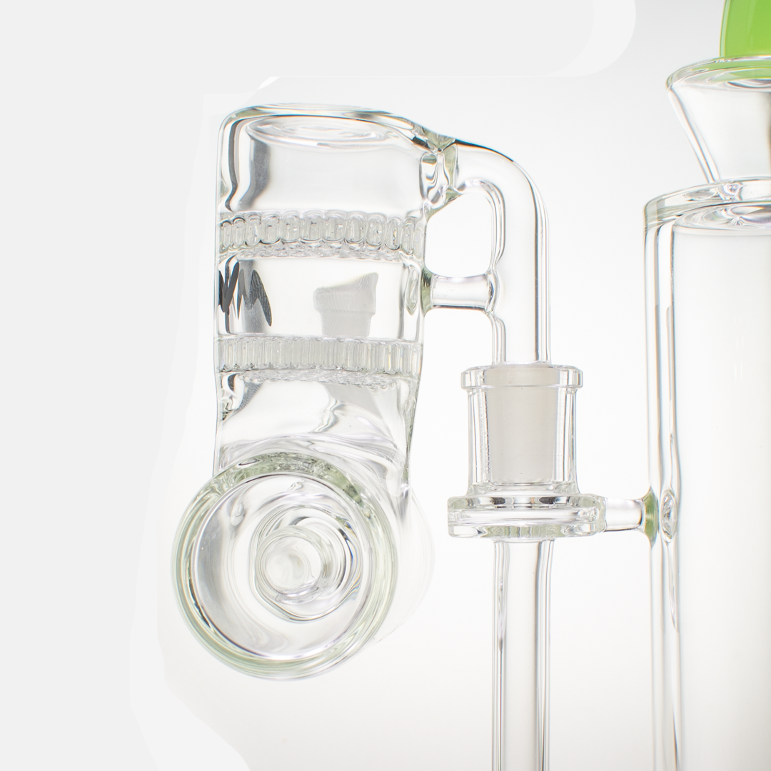 Double Honey Disc Inline Ash Catcher 14/90°