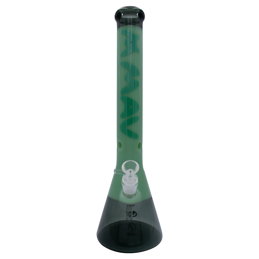 18" Color Float Beaker Bong