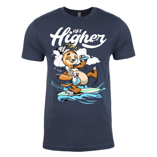 Get Higher Surfer Sloth ( Old Dirty Dermot ) T-Shirt