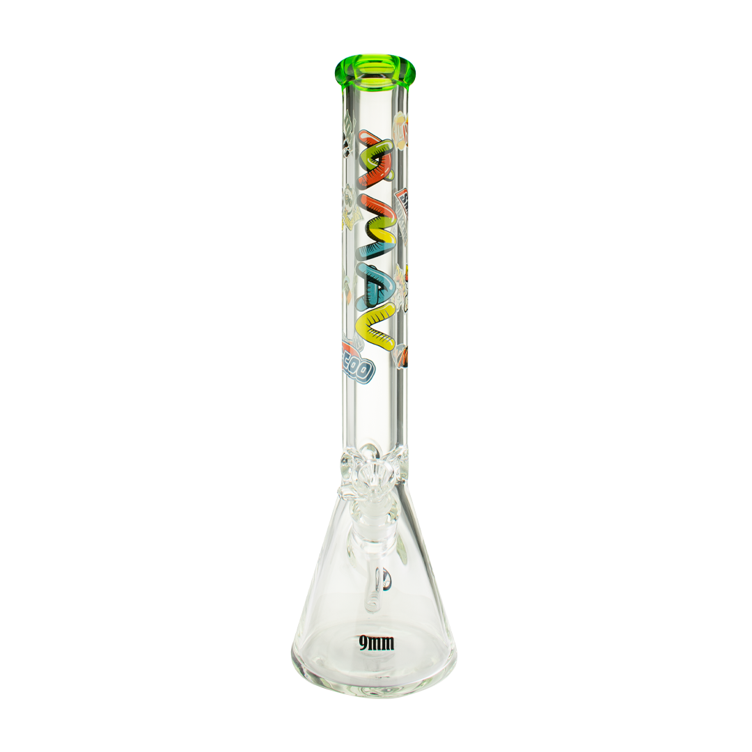 18" x 9mm Munchies Ooze Specialty Slab Beaker Bong