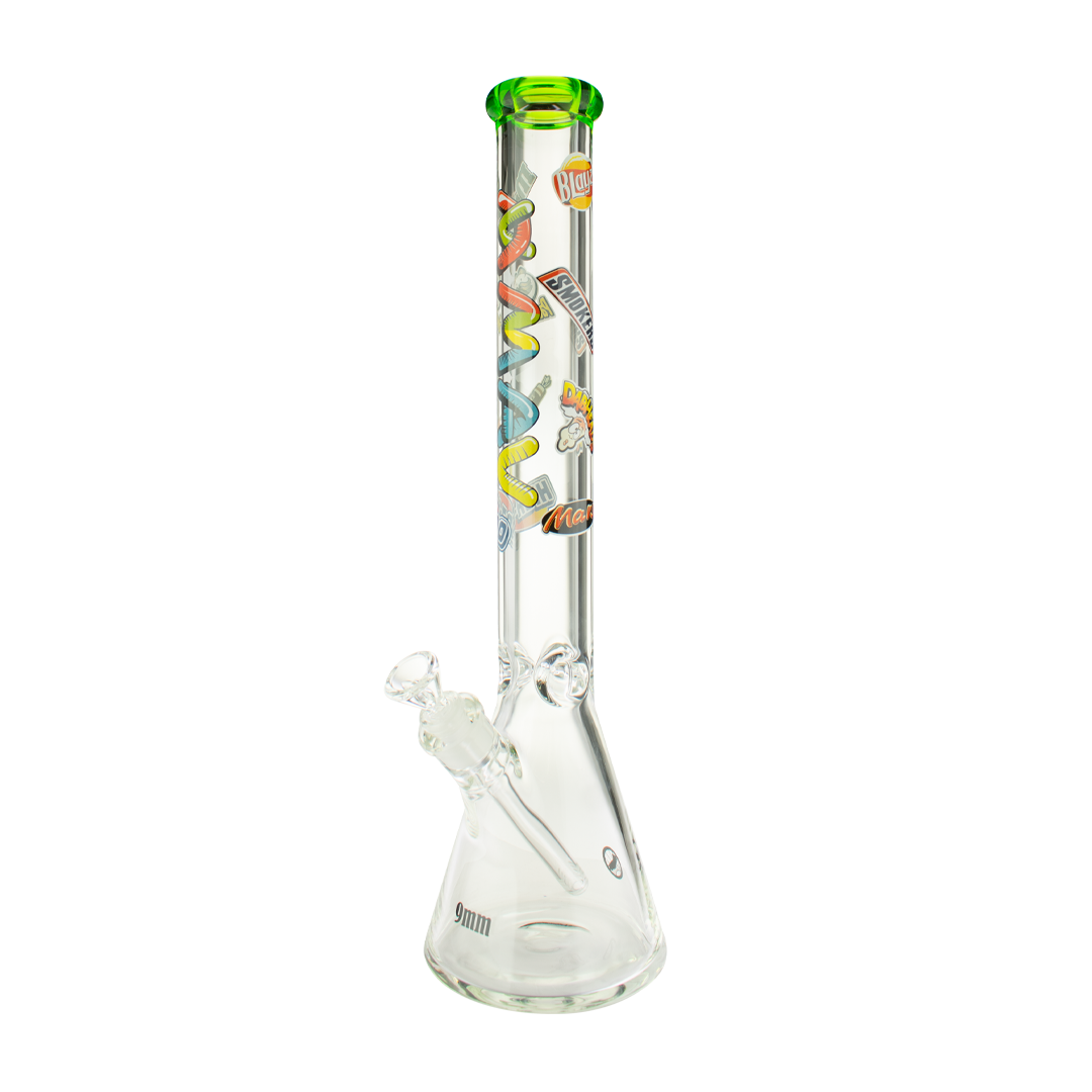 18" x 9mm Munchies Ooze Specialty Slab Beaker Bong