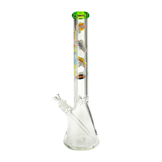 18" x 9mm Munchies Ooze Specialty Slab Beaker Bong