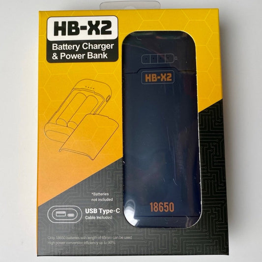 Huni badger 18650 dual charge battery charger
