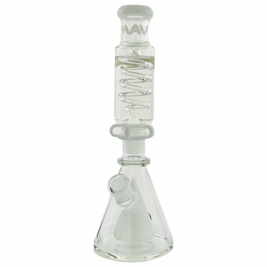 Mini White Slitted Pyramid Beaker Freezable Coil System