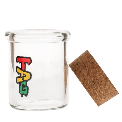 3.25" Glass Jar with Cork Top