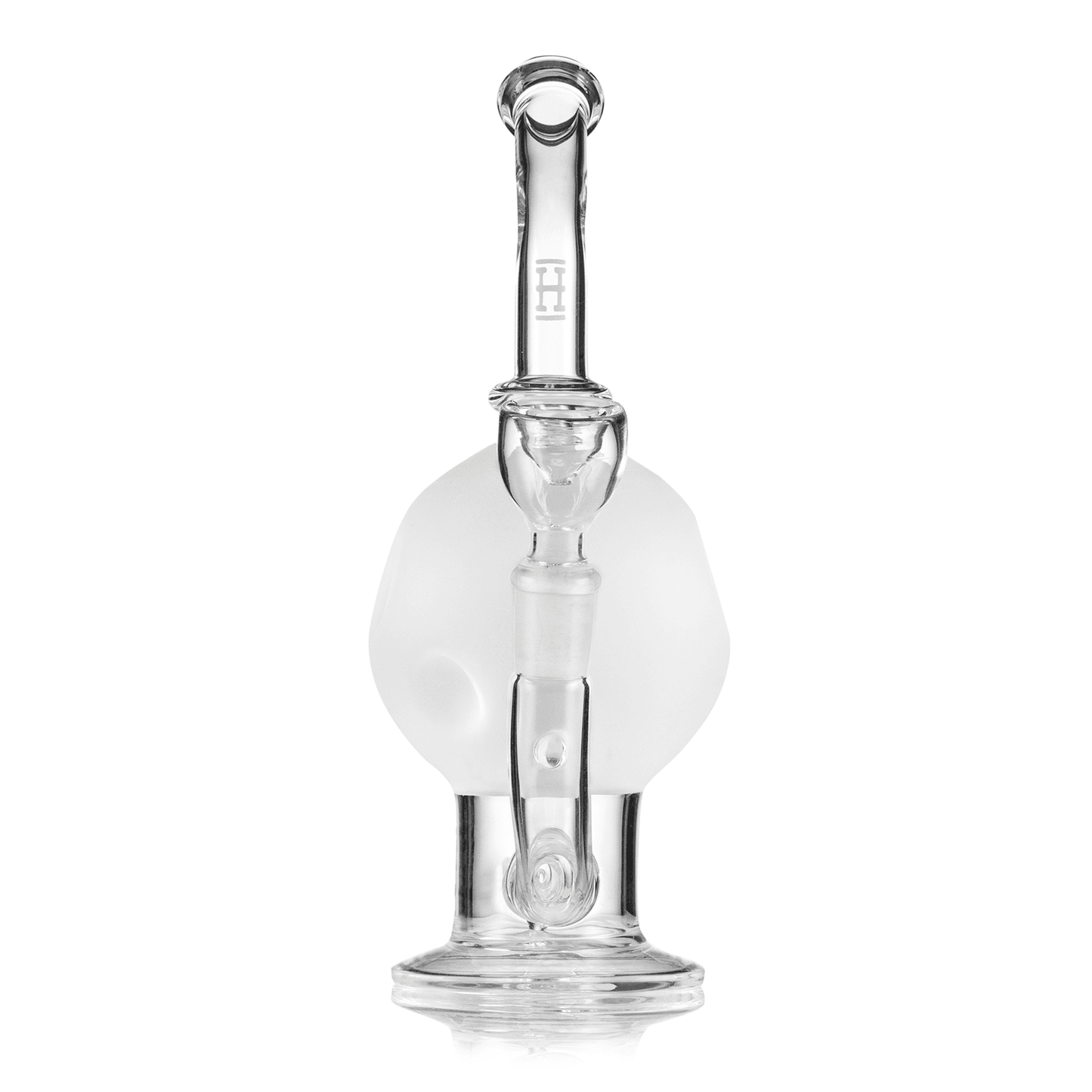 Moon Inline Sand Blasted Bong