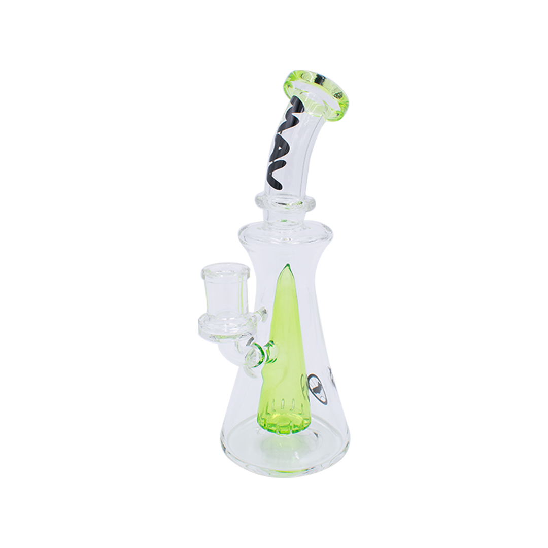 Bent Neck Long Pyramid Bong