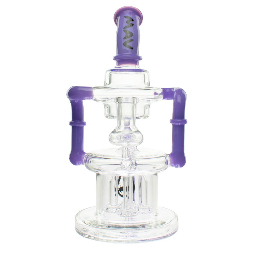 The Pasadena Microscopic Quad Shower Bent Neck Recycler