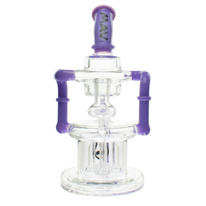 The Pasadena Microscopic Quad Shower Bent Neck Recycler