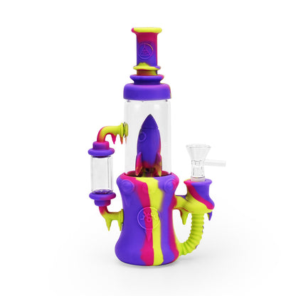 8.5'' Silicone Rocket Recycler - Miami Sunset
