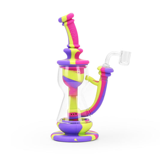 10'' Silicone Deluxe Incycler - Miami Sunset