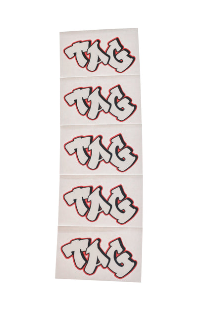 TAG - 2.00" x 3.00" Graffiti Label Sticker (5 Pack)