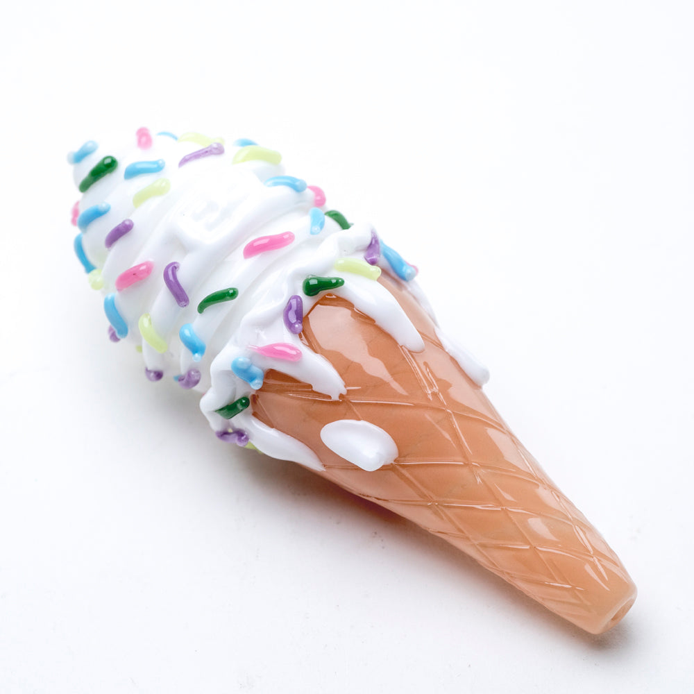 Sprinkles Ice Cream Cone Dry Pipe