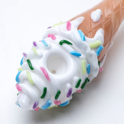 Sprinkles Ice Cream Cone Dry Pipe