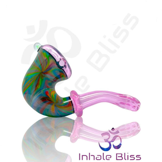 Volcanic Glass Sherlock Full Color w/ Worked Mid Section