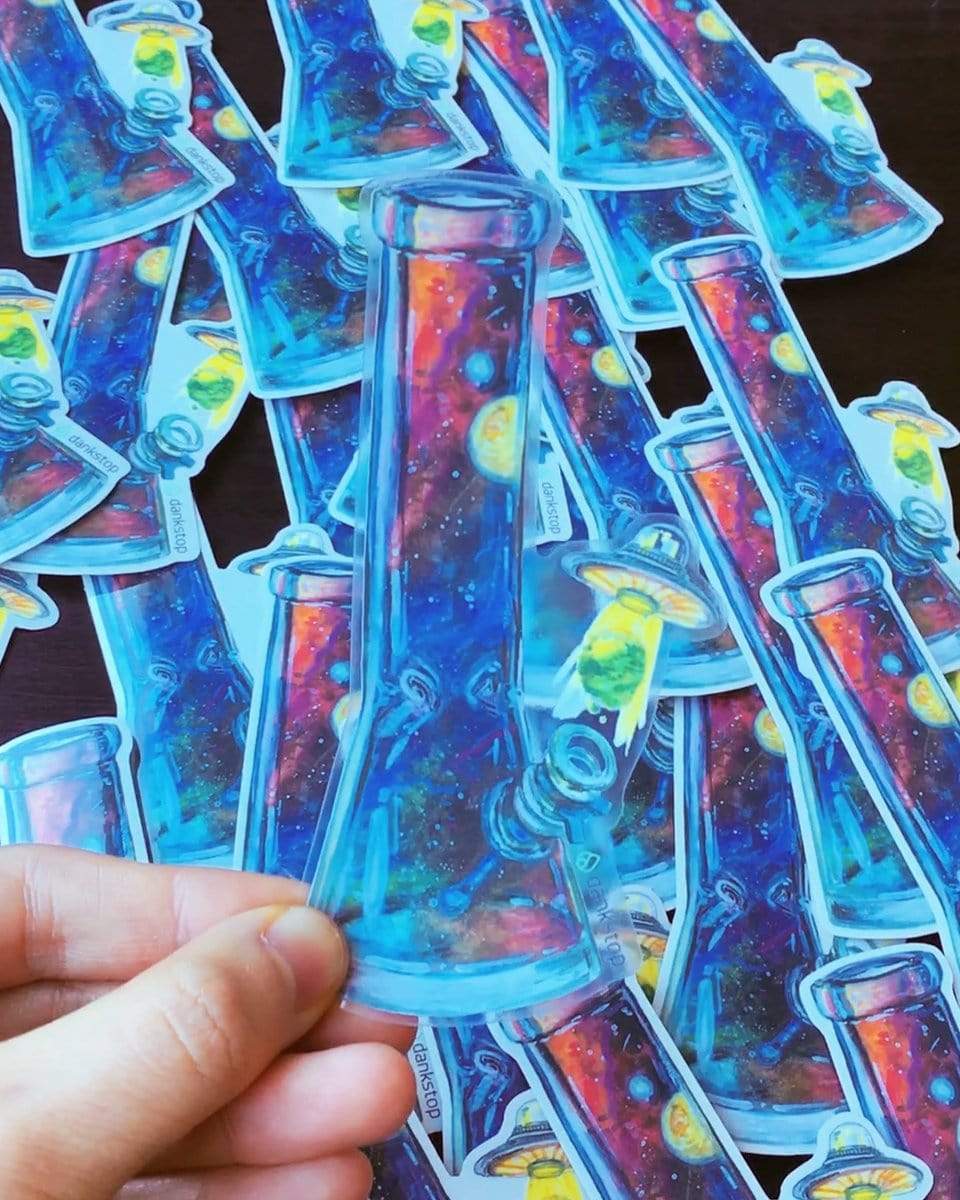 Cosmic Bong Stickers 2 Pack
