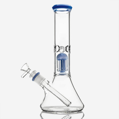 11-inch Glass Beaker Bong with Tree Perc