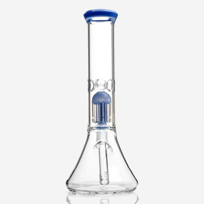 11-inch Glass Beaker Bong with Tree Perc
