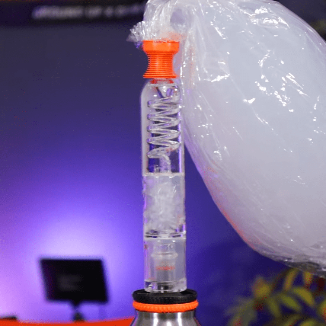 The Glacier Tube - Freeze Coil and Water Bubbler Attachment for the Volcano Hybrid