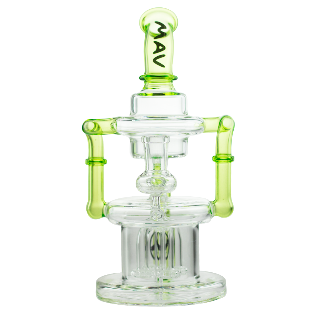 The Pasadena Microscopic Quad Shower Bent Neck Recycler